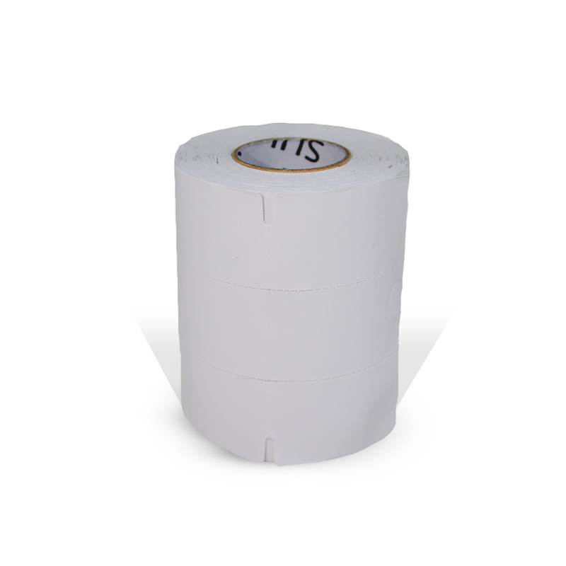 10 Rolos Etiqueta 33x55x3 Papel Couchê C/ Picote