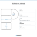 10 Rolos Etiqueta 100×65 Térmica Adesiva