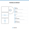 10 Rolos Etiqueta 100×75 Térmica Adesiva