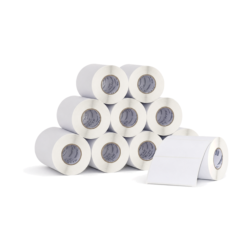10 Rolos Etiqueta 100×85 Térmica Adesiva
