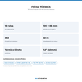 10 Rolos Etiqueta 100×85 Térmica Adesiva