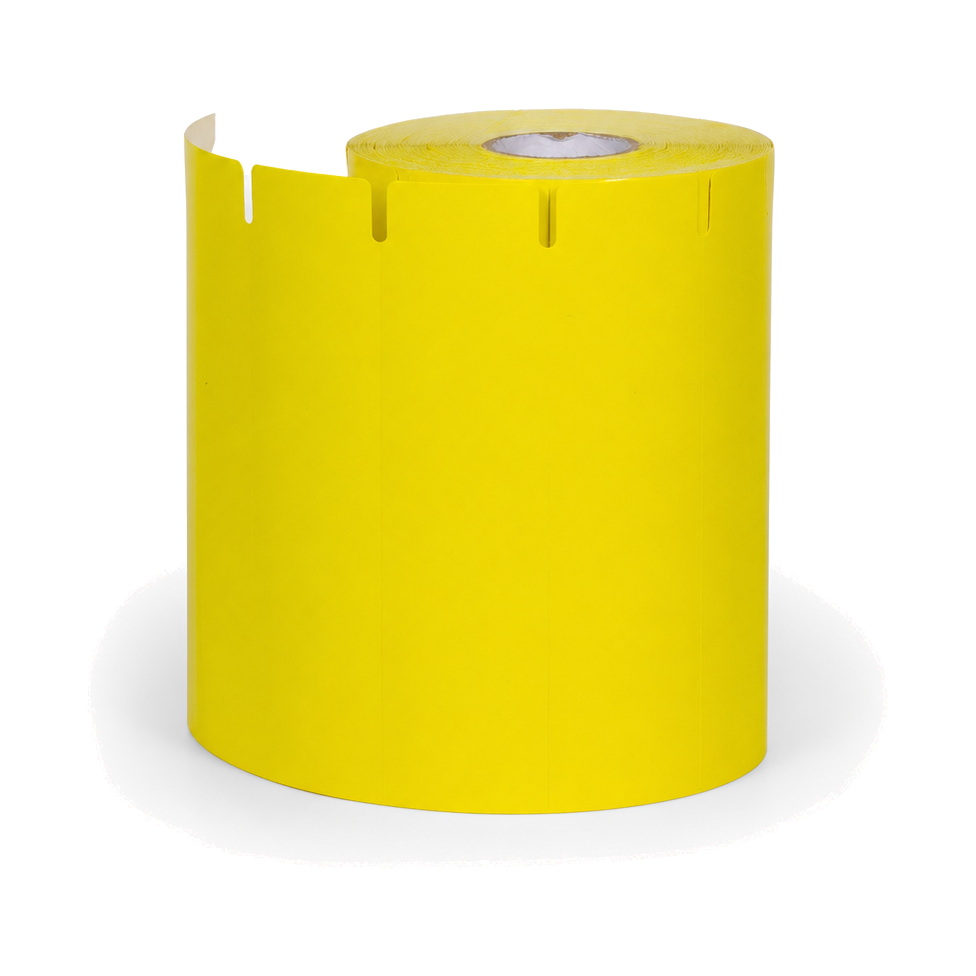 10 Rolos Etiqueta 100x30 Gôndola TAG Amarelo
