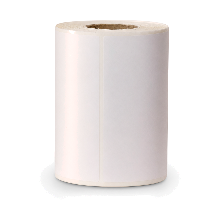 10 Rolos Etiqueta 100x30 Papel Couche Adesiva