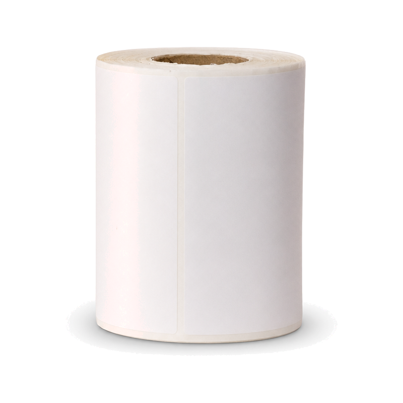 10 Rolos Etiqueta 100x40 Papel Couche Adesiva