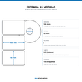 10 Rolos Etiqueta 100x65 Papel Couche Adesiva