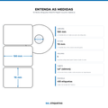 10 Rolos Etiqueta 100x70 Papel Couche Adesiva
