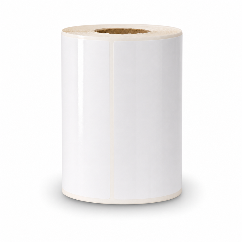 10 Rolos Etiqueta 100x75 BOPP Adesiva Impermeável