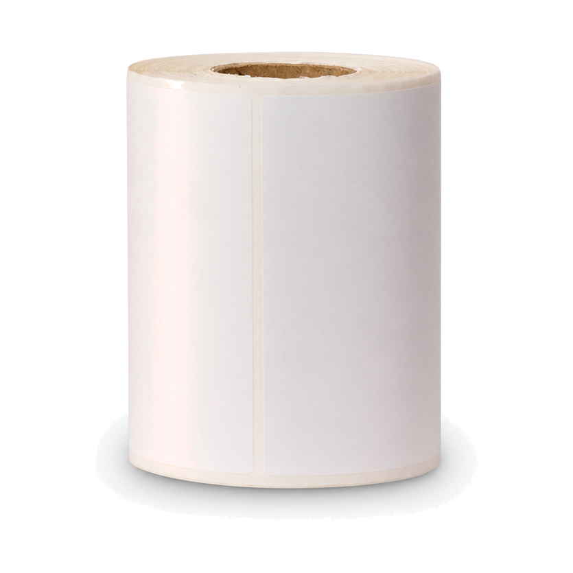 10 Rolos Etiqueta 100x80 Papel Couche Adesiva