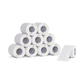10 Rolos Etiqueta 30×30x2 Papel Couche Adesiva