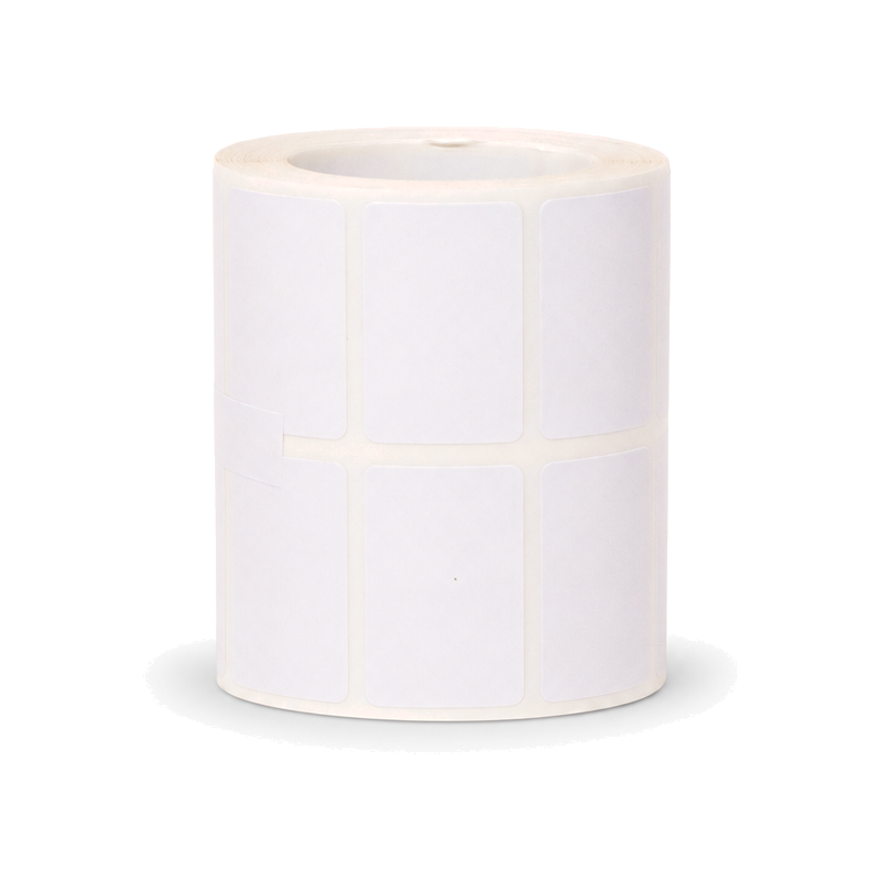10 Rolos Etiqueta 30×30x2 Papel Couche Adesiva