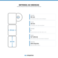 10 Rolos Etiqueta 30x40 de Preenchimento Manual