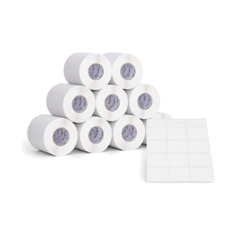 10 Rolos Etiqueta 30x45x3 Papel termico