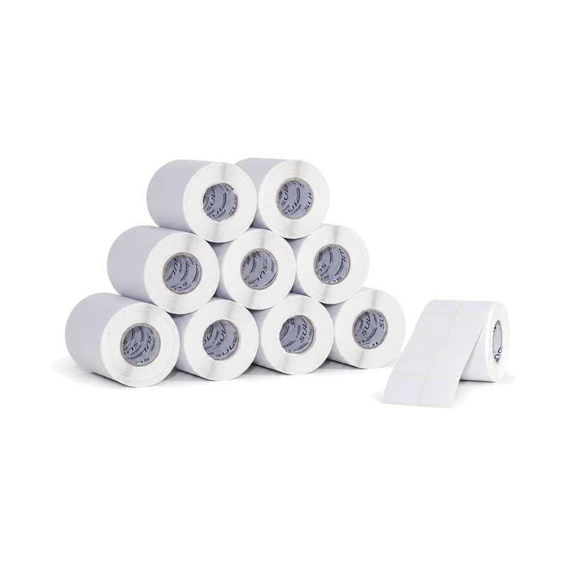 10 Rolos Etiqueta 33×22x2 Papel Térmica Adesiva