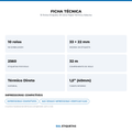 10 Rolos Etiqueta 33×22x2 Papel Térmica Adesiva