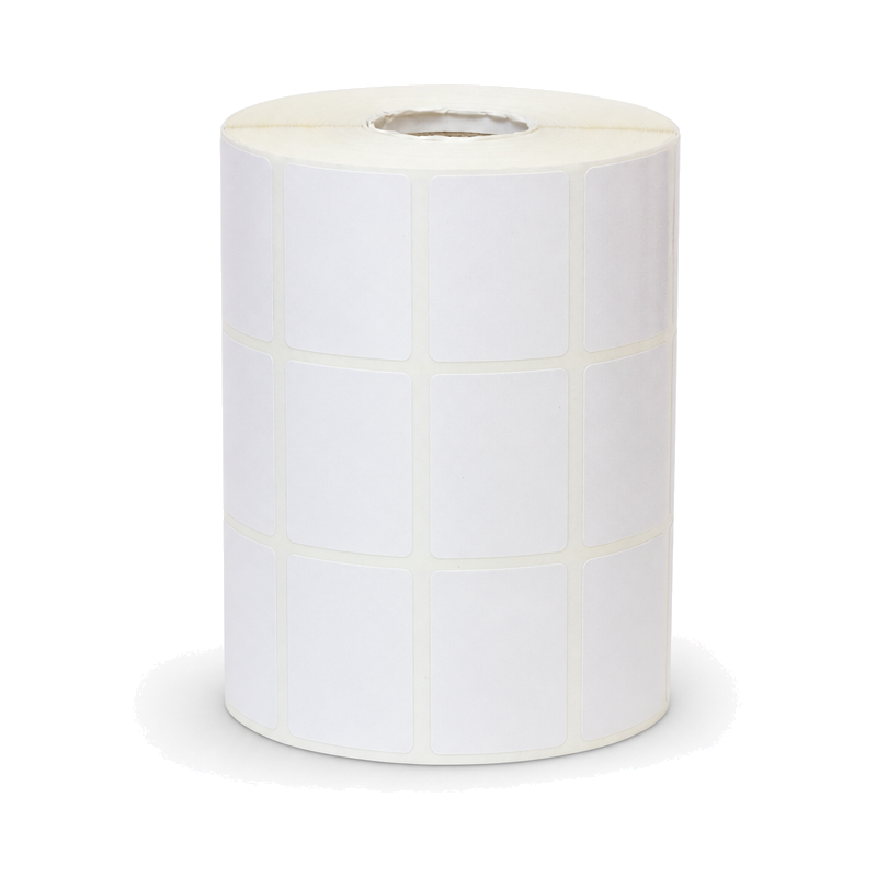 10 Rolos Etiqueta 33x22x3 Papel Couchê Adesiva