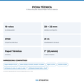 10 Rolos Etiqueta 33x22x3 Papel Térmico Adesiva