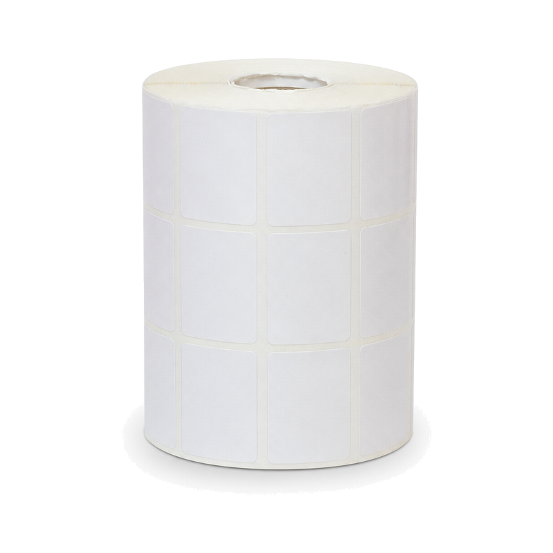 10 Rolos Etiqueta 33x25x3 Papel Couchê Adesiva