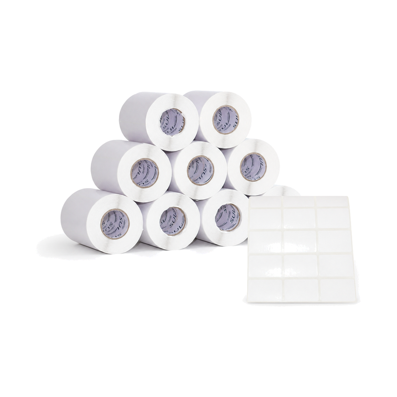 10 Rolos Etiqueta 33x25x3 Papel Térmico Adesiva