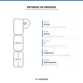 10 Rolos Etiqueta 33x55x3 Papel Couchê C/ Picote