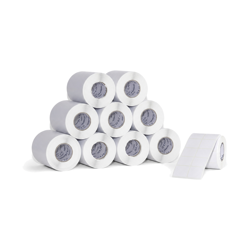 10 Rolos Etiqueta 40×20×2 Térmica Adesiva – Sul Etiquetas