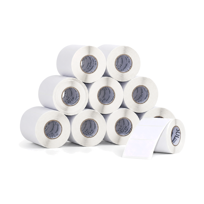 10 Rolos Etiqueta 40x80 Térmica Adesiva