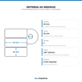 10 Rolos Etiqueta 50×20×2 Couche Adesiva – Sul Etiquetas
