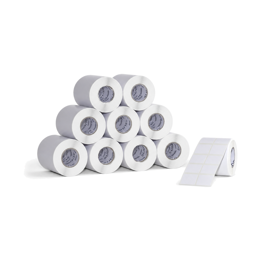 10 Rolos Etiqueta 50×30×2 Térmica Adesiva – Sul Etiquetas