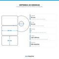 10 Rolos Etiqueta 50×30 Térmica Adesiva – Sul Etiquetas