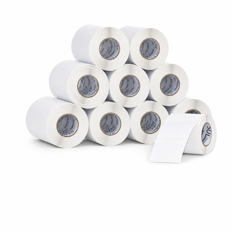10 Rolos Etiqueta 55x27 Termica Adesiva