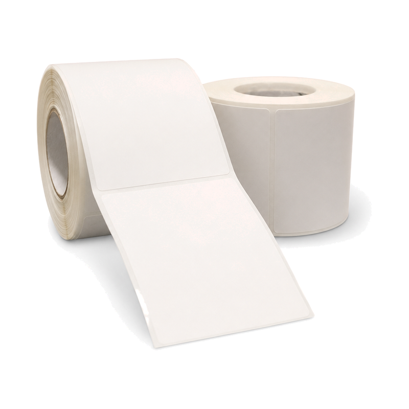 10 Rolos Etiqueta 60×75 Papel Couche Adesiva