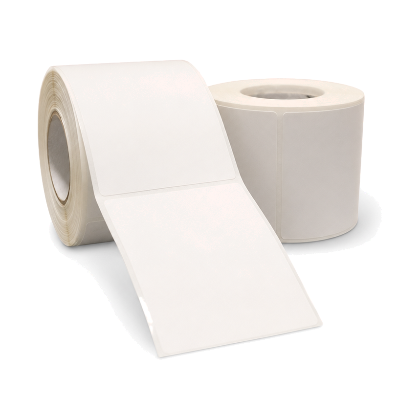 10 Rolos Etiqueta 60×75 Papel Couche Adesiva