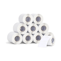 10 Rolos Etiqueta 60x40 Papel Couche Adesiva