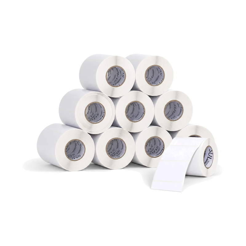 10 Rolos Etiqueta 60x45 Couche Adesiva