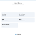 10 Rolos Etiqueta 60x45 Térmica Adesiva