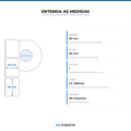 10 Rolos Etiqueta 60x80 BOPP Adesiva Impermeável