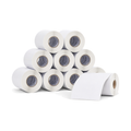 10 Rolos Etiqueta 65x180 Papel Couche Adesiva