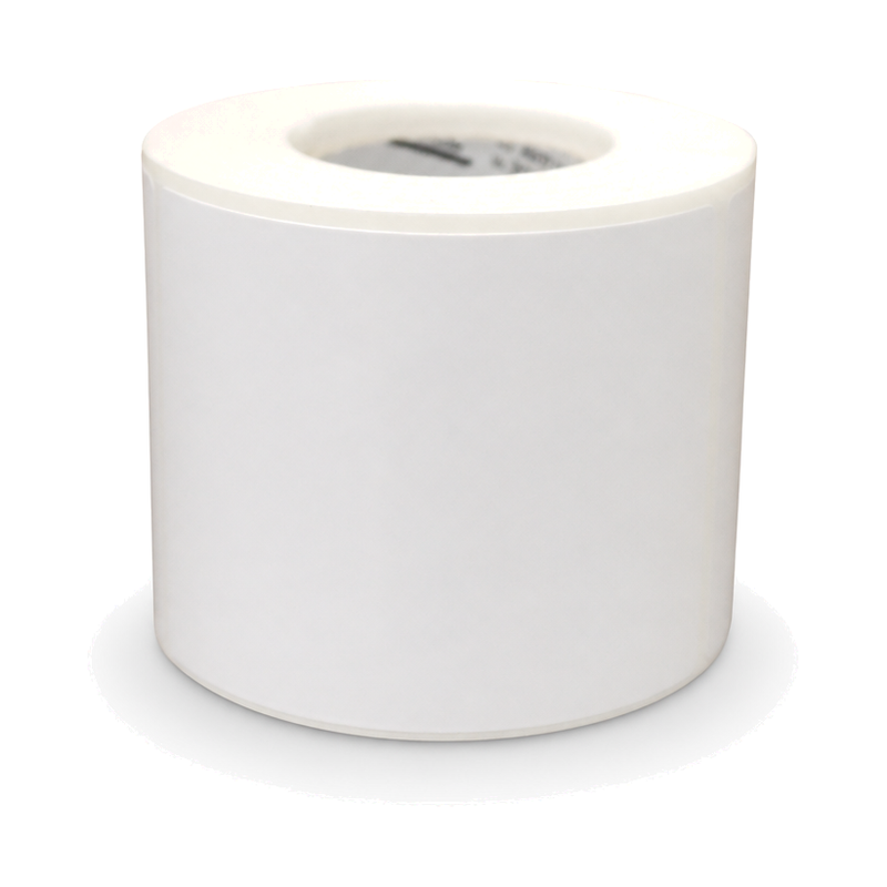 10 Rolos Etiqueta 65x180 Papel Couche Adesiva