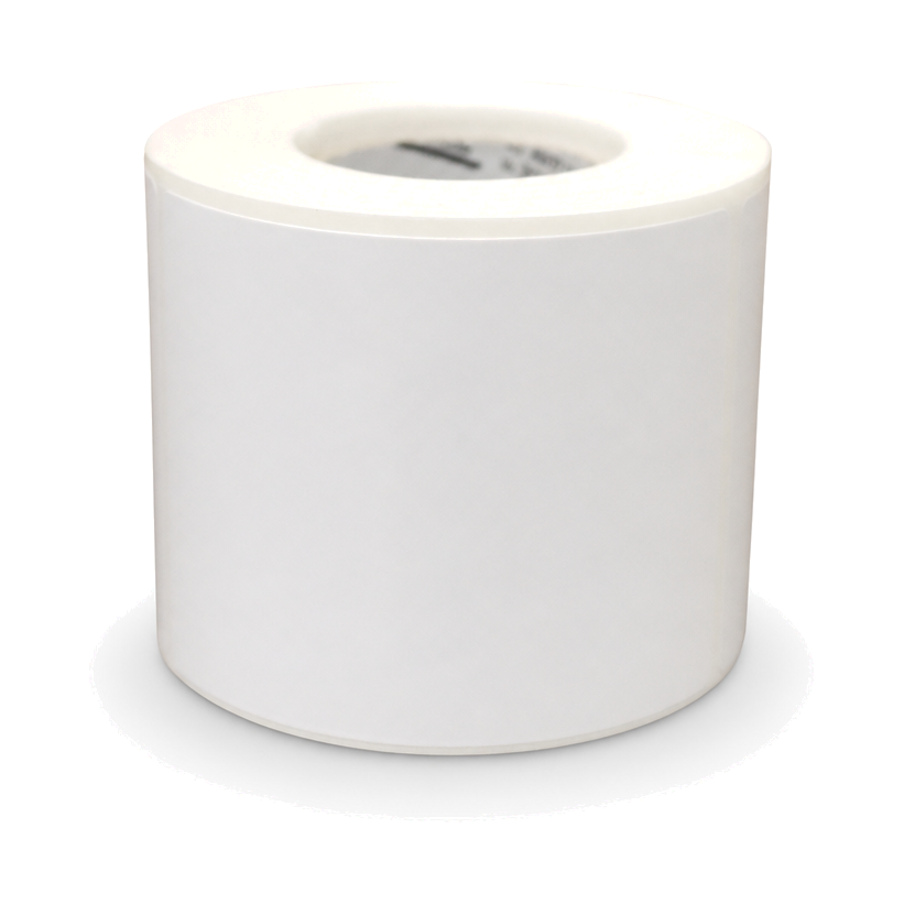 10 Rolos Etiqueta 65x180 Papel Couche Adesiva