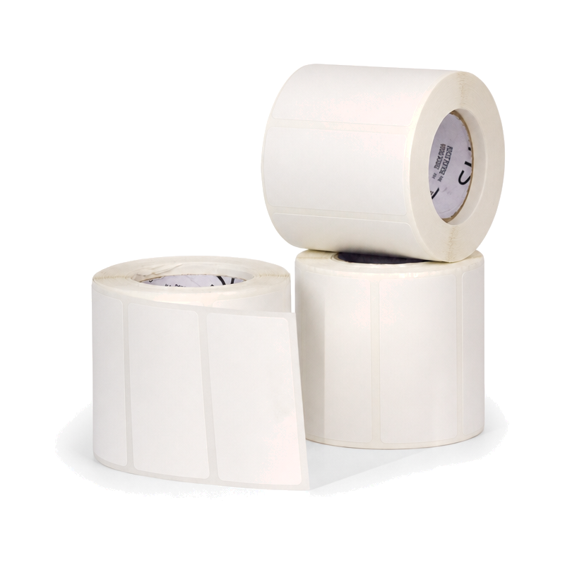 10 Rolos Etiqueta 70×30 Papel Couche Adesiva
