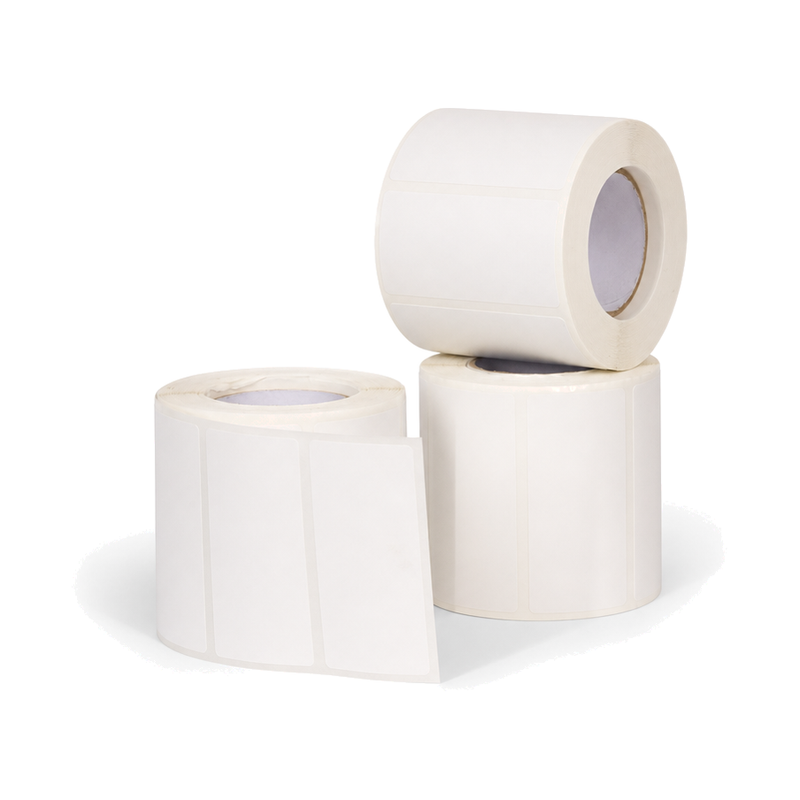 10 Rolos Etiqueta 70×50 Papel Couche Adesiva