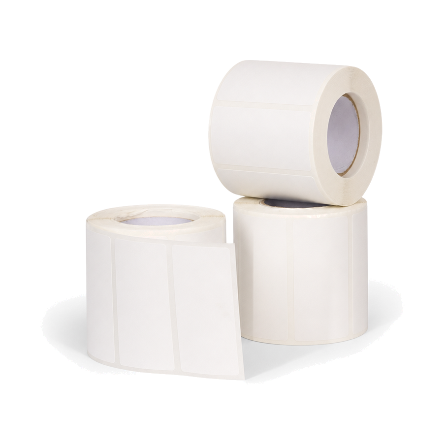 10 Rolos Etiqueta 70×50 Papel Couche Adesiva
