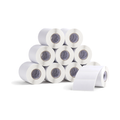 10 Rolos Etiqueta 74×35 Papel Couche Adesiva