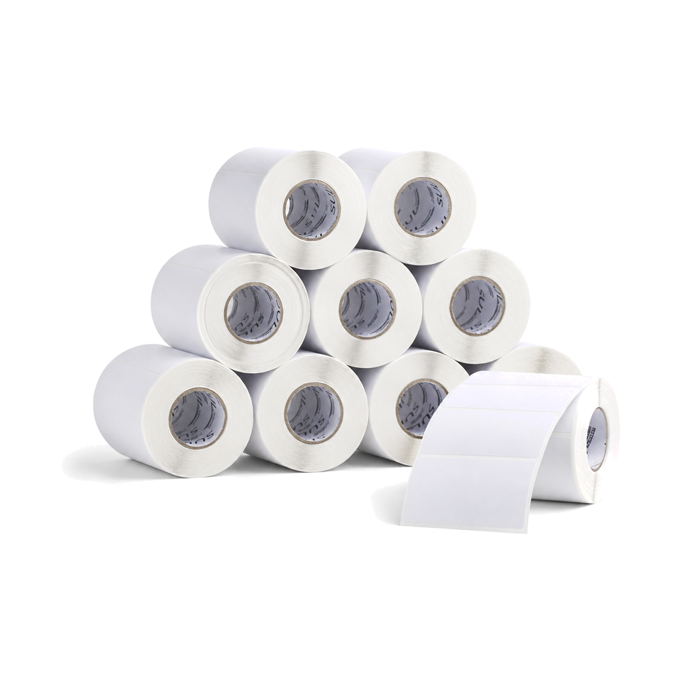 10 Rolos Etiqueta 74x35 Térmica Adesiva