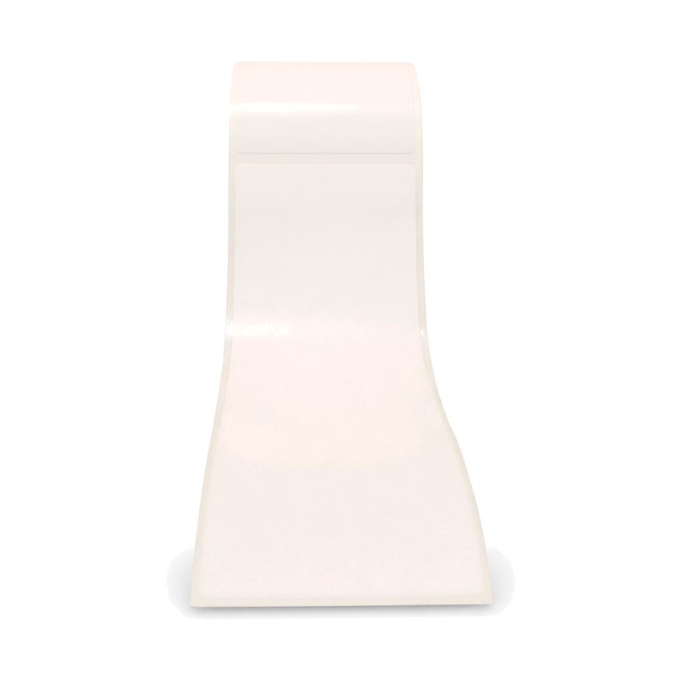 10 Rolos Etiqueta 75×210 Papel Couche Adesiva
