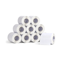 10 Rolos Etiqueta 80×60 Papel Couche Adesiva
