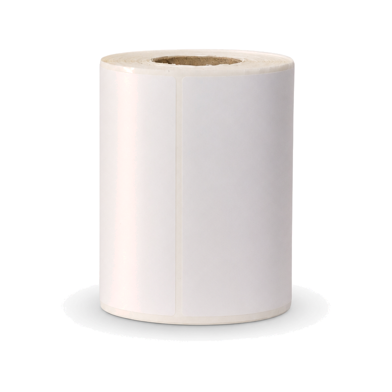 10 Rolos Etiqueta 90×30 Papel Couche Adesiva