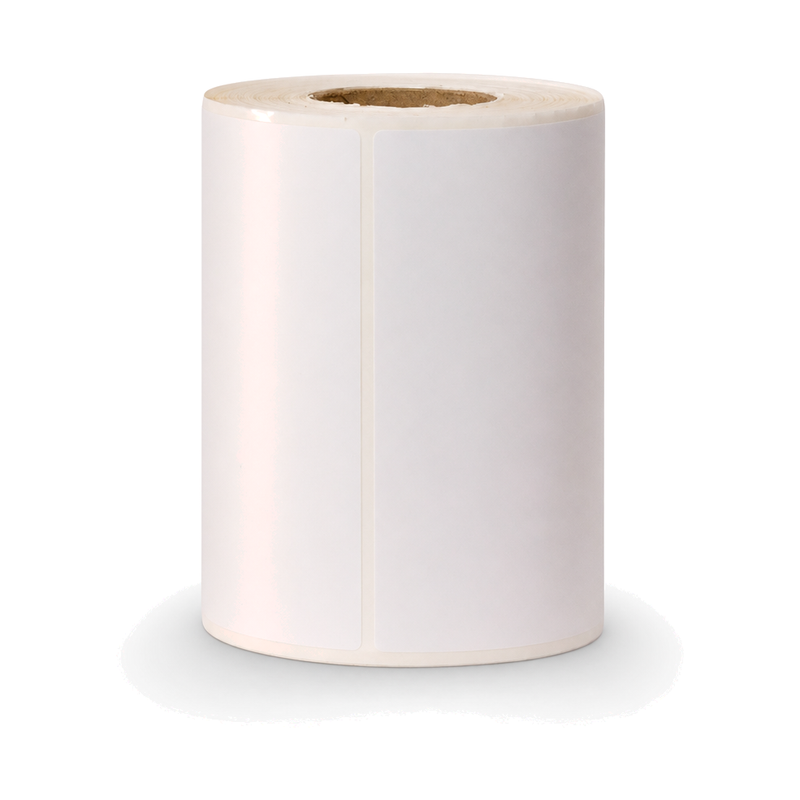 10 Rolos Etiqueta 90×40 Papel Couche Adesiva
