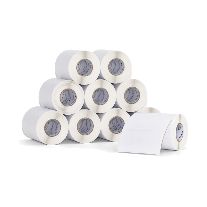 10 Rolos Etiqueta 90×40 Papel Térmica Adesiva