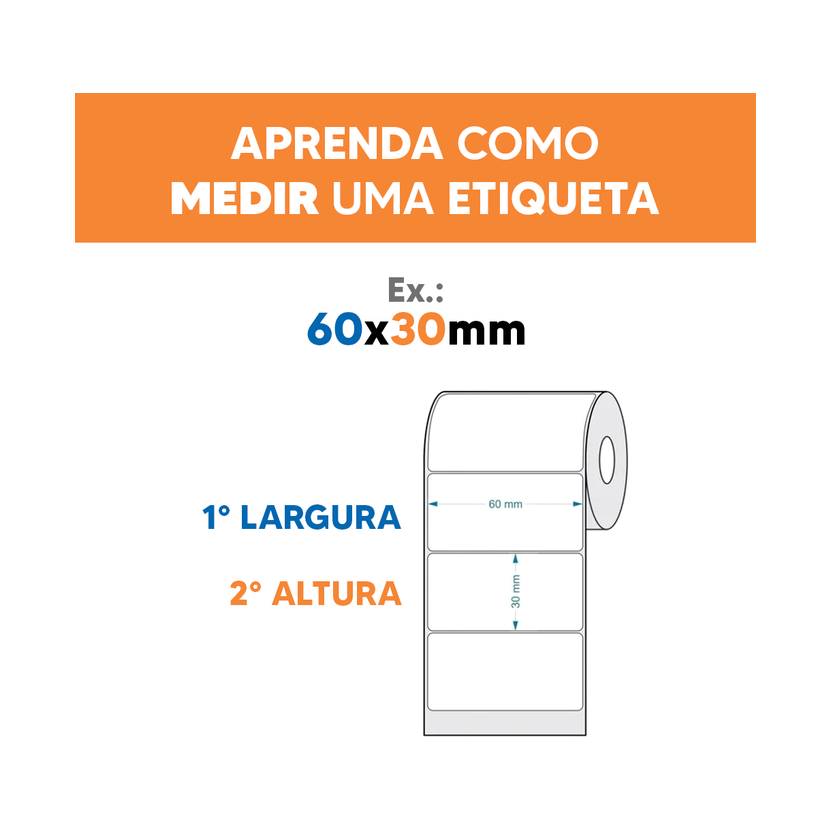 10 Rolos Etiqueta (Aprovado, Reprovado)