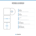 10 Rolos Etiqueta Térmica 40x40 Adesiva